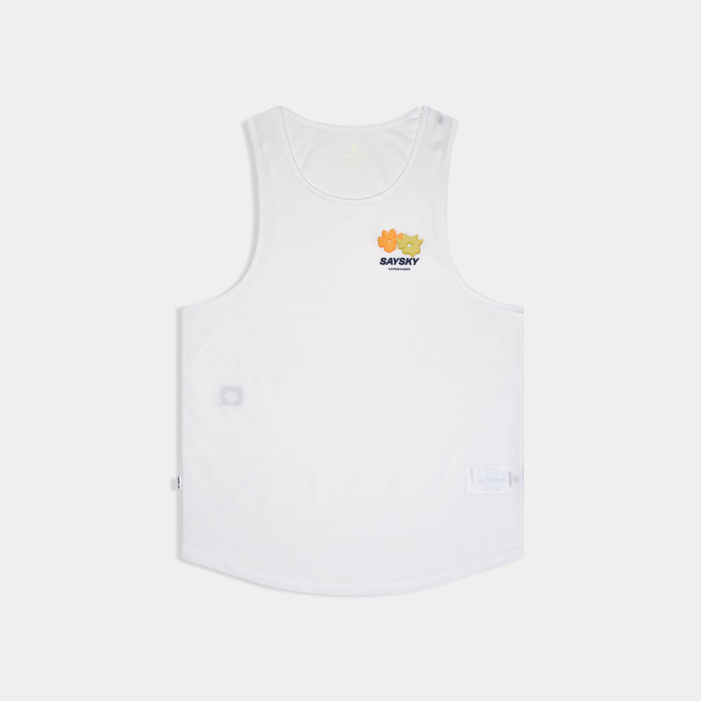 レースシングレット SM30013c101 Flower Combat Singlet - White [メンズ]