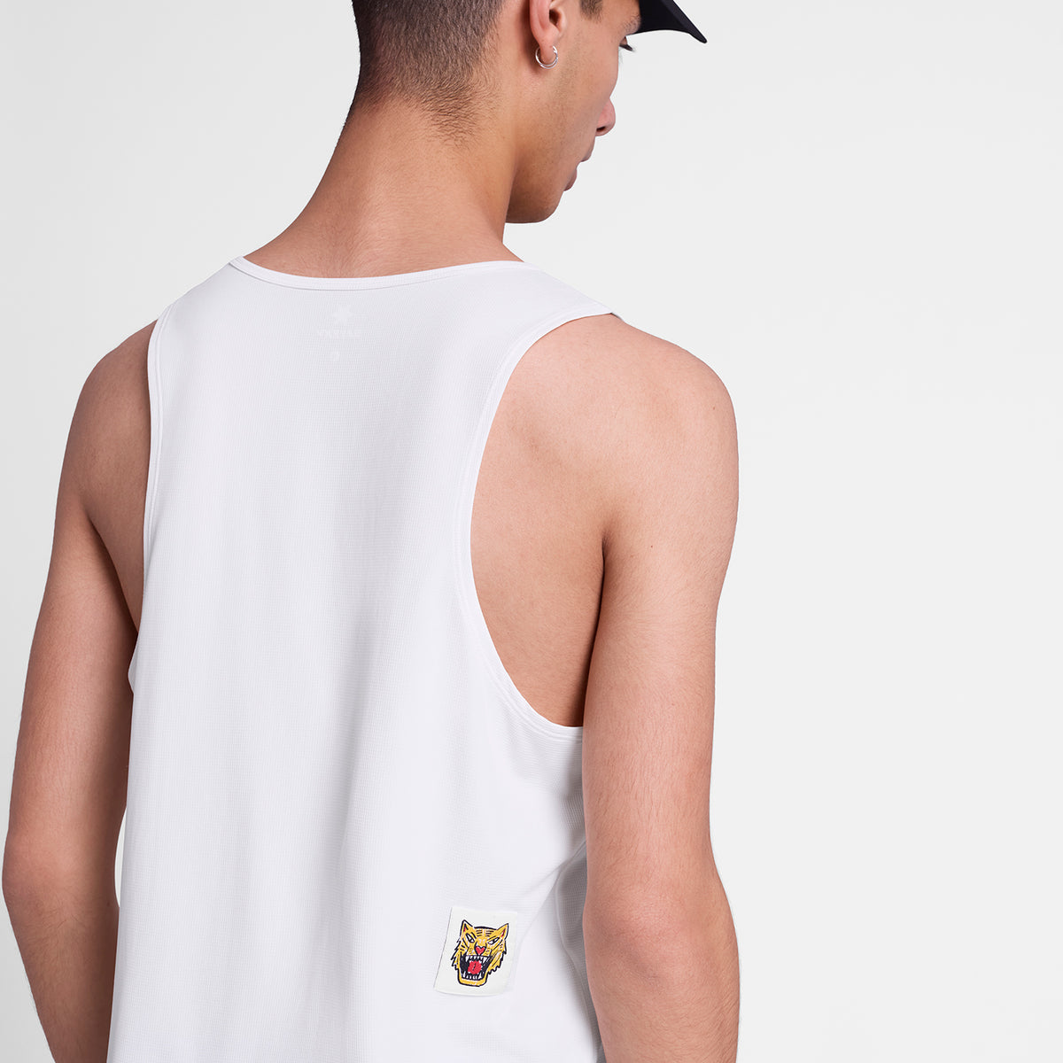 レースシングレット SM30016c101 Tiger Combat Pro Singlet - White [メンズ]