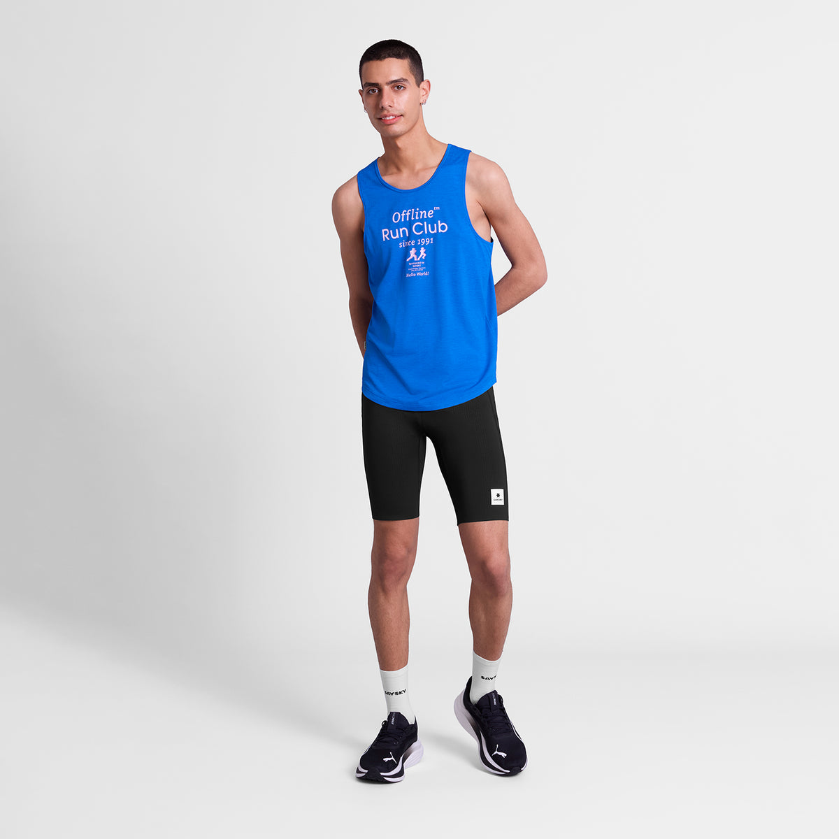 レースシングレット SM30017c2017 Statement Combat Pro Singlet - Blue [メンズ]