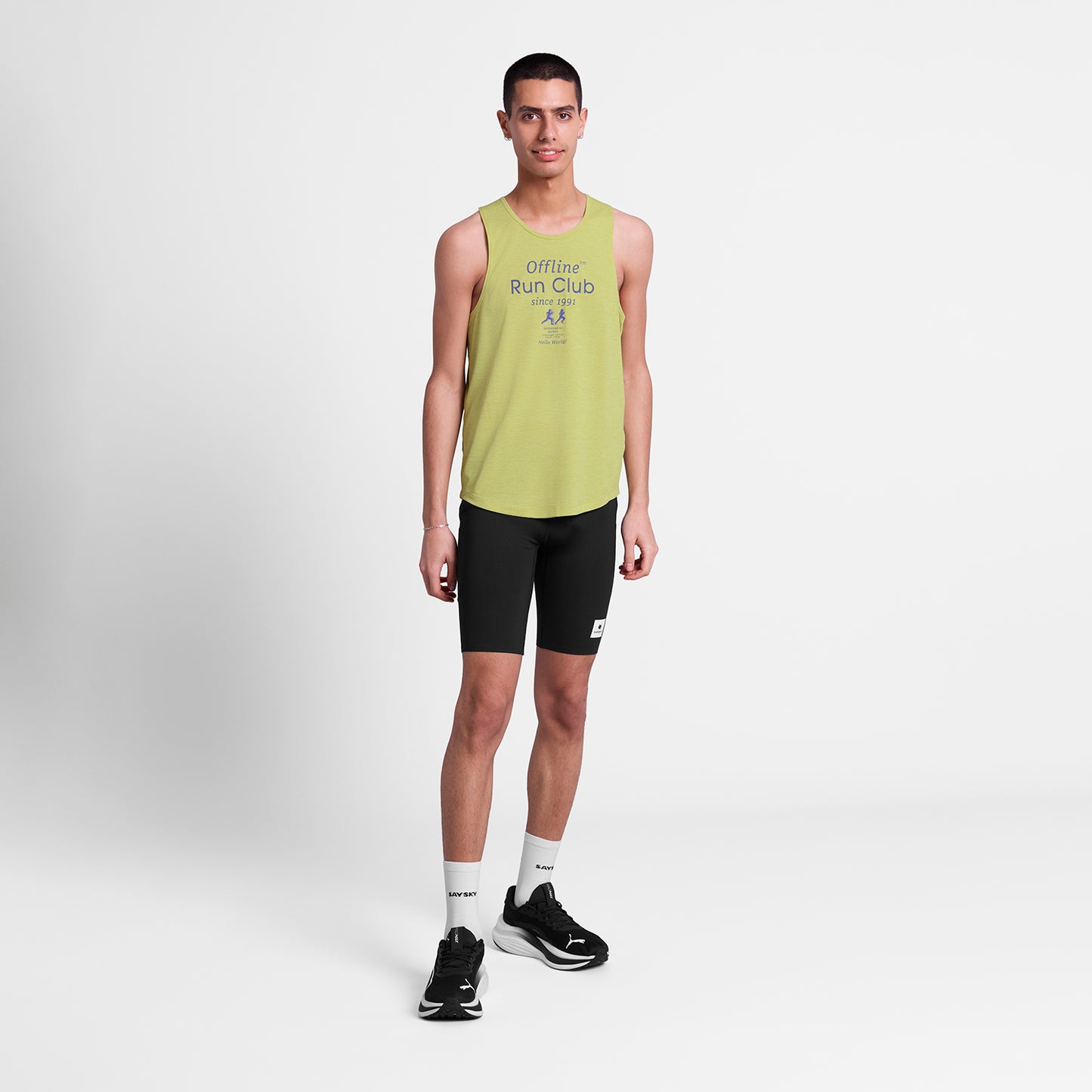レースシングレット SM30017c4009 Statement Combat Pro Singlet - Yellow [メンズ]