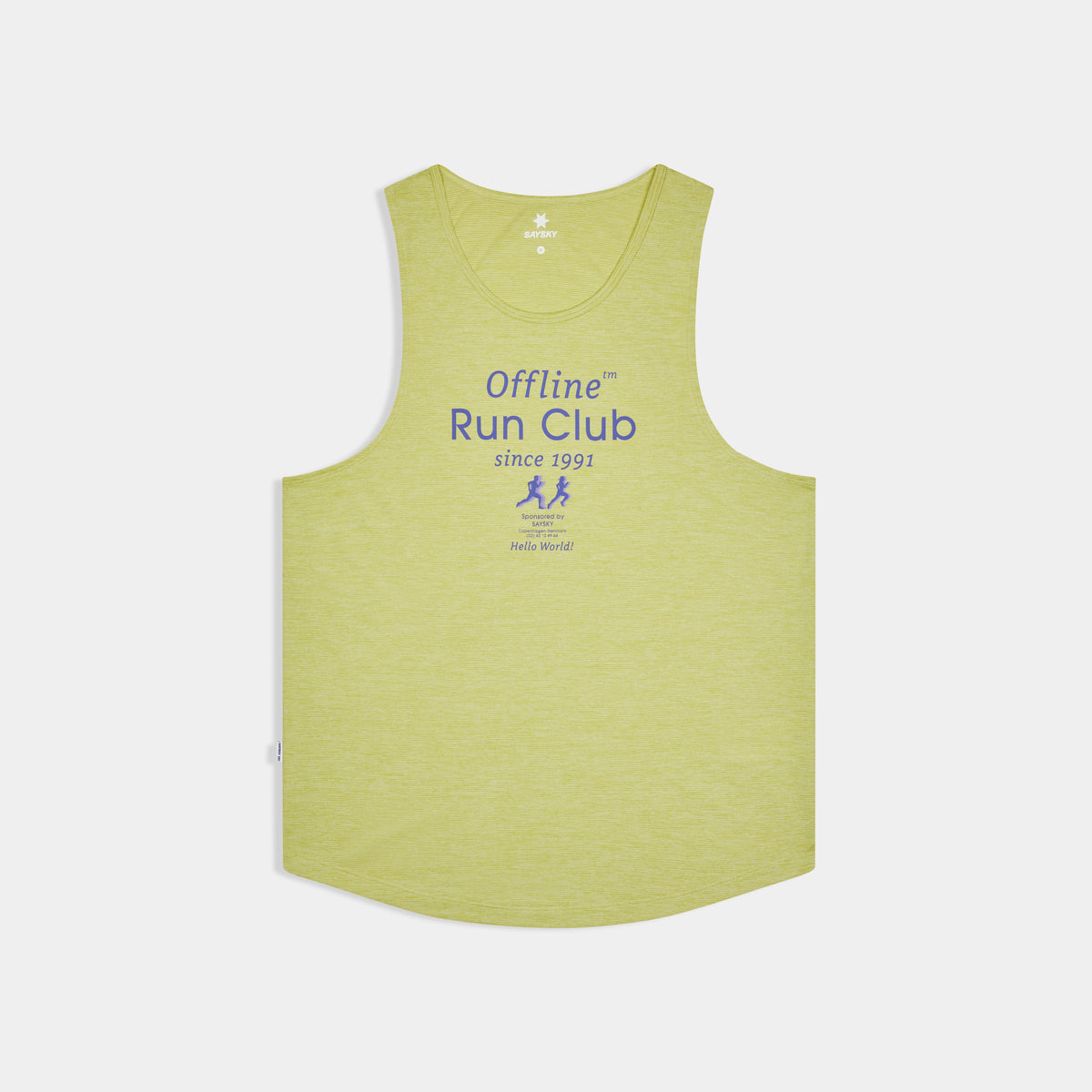 レースシングレット SM30017c4009 Statement Combat Pro Singlet - Yellow [メンズ]