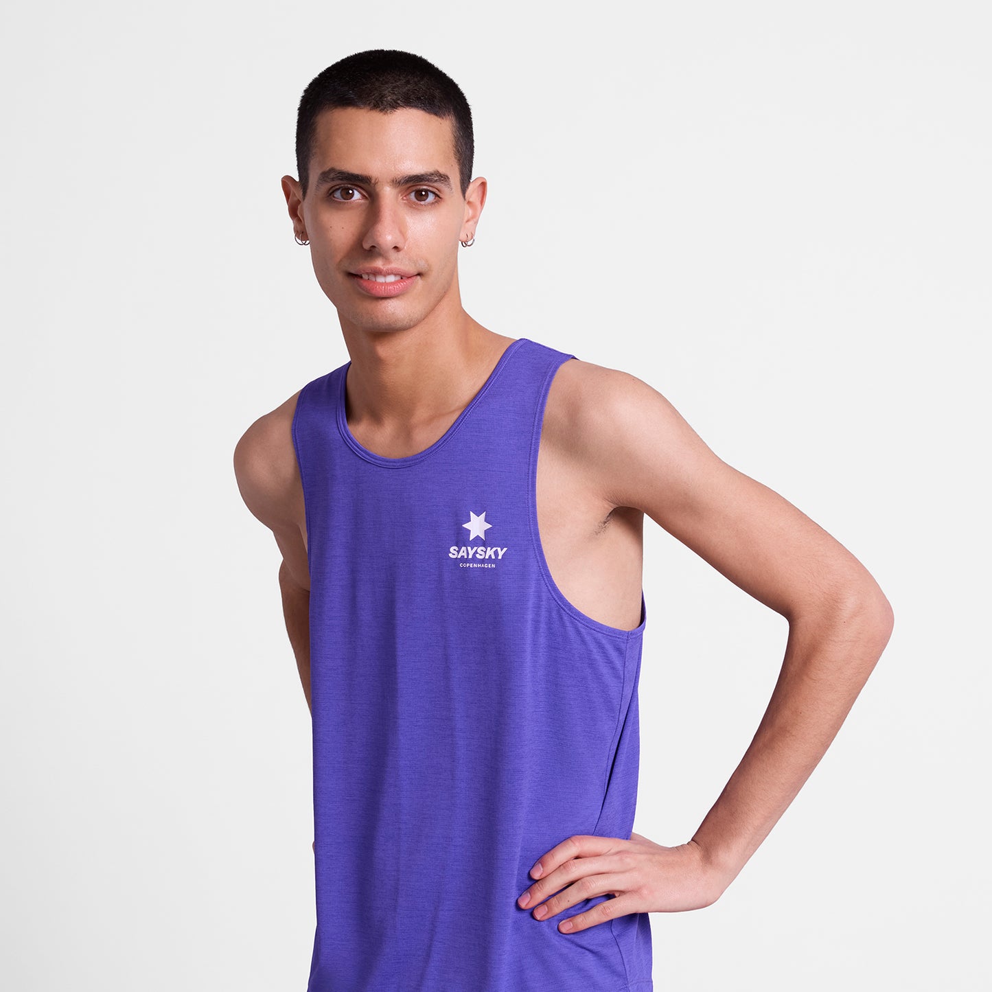 レースシングレット SM30020c7012 Statement Combat Pro Singlet - Purple [メンズ]
