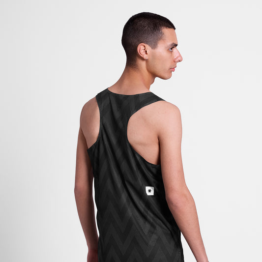 レースシングレット SM30022c1062 Zig Zag Flow Air Singlet - Blackzigzag [メンズ]