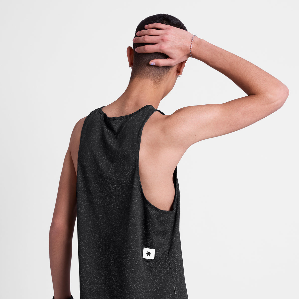 レースシングレット SM30023c1072 Universe Combat Singlet - Blackuniverse [メンズ]