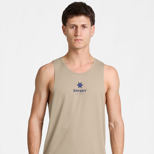 レースシングレット SM30024c8001 Statement Combat Pro Singlet - Sand [メンズ]