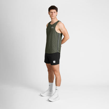 レースシングレット SM30025c1079 Couture Combat Singlet - Green Aop [メンズ]