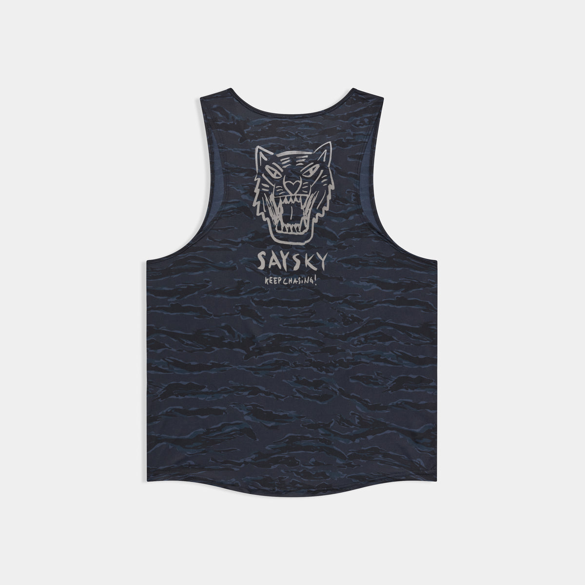 レースシングレット SM30027c1080 Tiger Combat Singlet - Black Camo [メンズ]