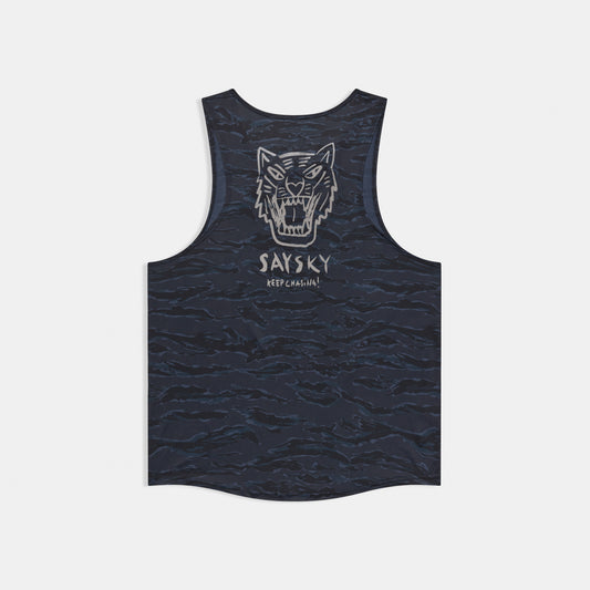 レースシングレット SM30027c1080 Tiger Combat Singlet - Black Camo [メンズ]