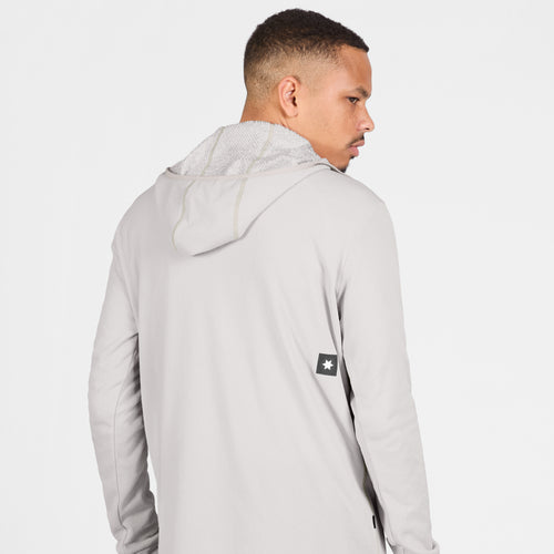 ランニングフリース SM35001c610 Combat Half Zip Fleece Hoodie - Grey [メンズ]