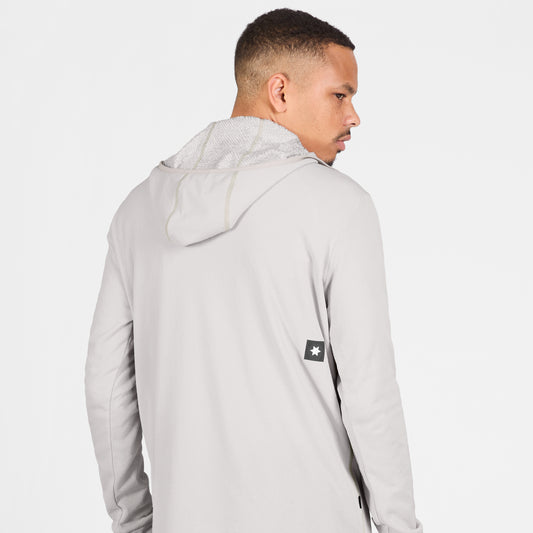 ランニングフリース SM35001c610 Combat Half Zip Fleece Hoodie - Grey [メンズ]
