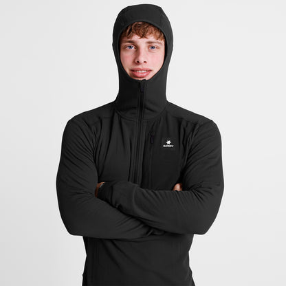 フリース SM35001c901 Combat Half Zip Fleece Hoodie - Black [メンズ]