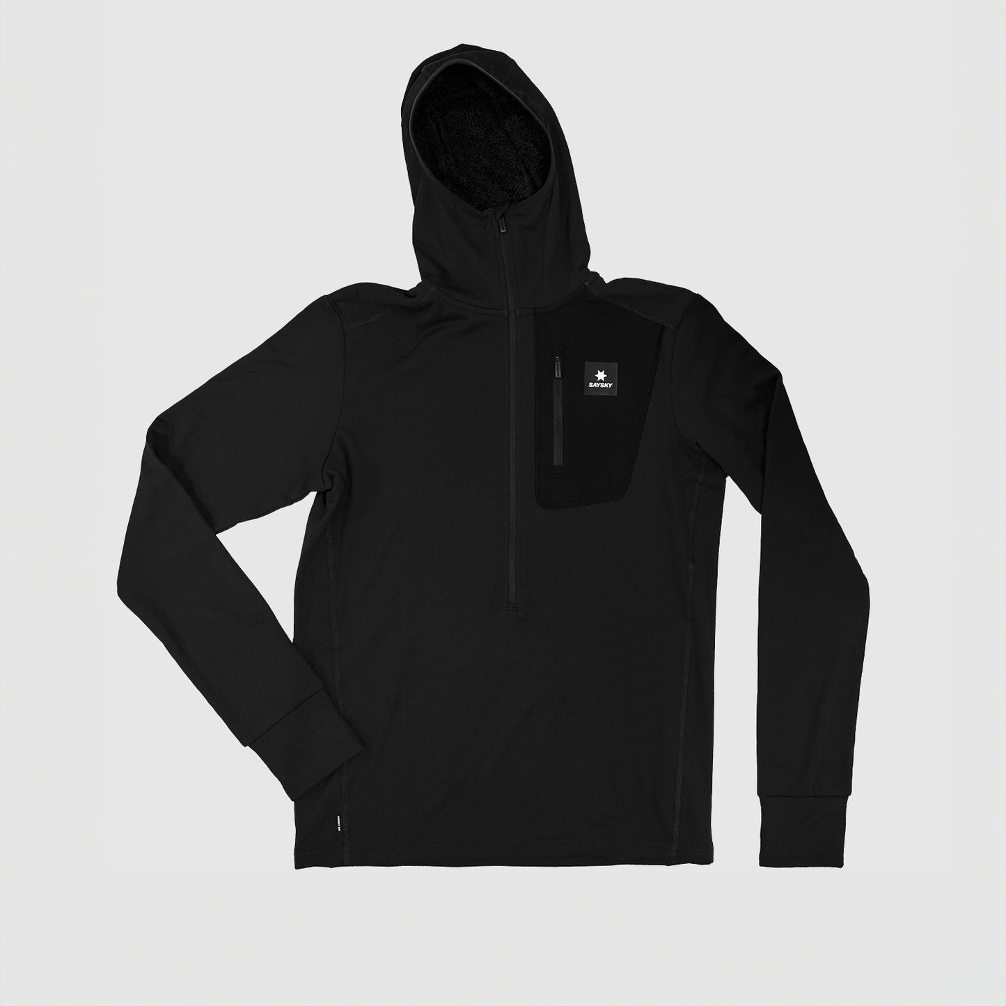 フリース SM35001c901 Combat Half Zip Fleece Hoodie - Black [メンズ]