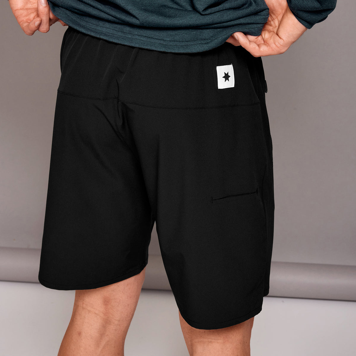モーションショーツ SM40001c901 Motion Shorts 8inch - Black [メンズ]