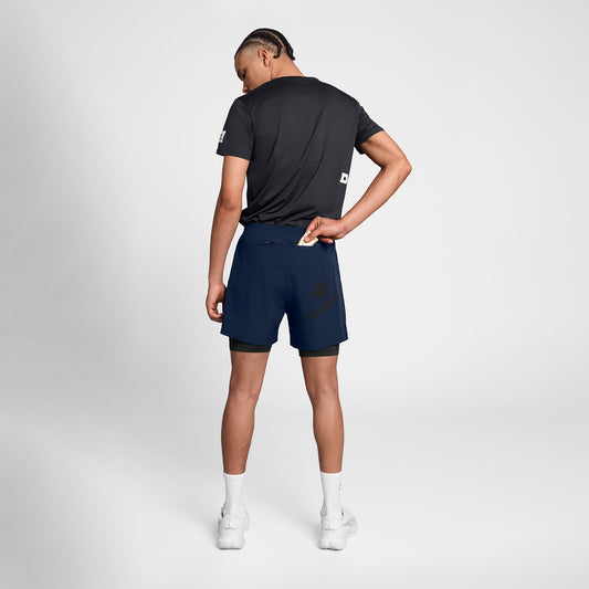 ランニングショーツ SM40002c201 Pace 2-in-1 Shorts 5`` - Blue [メンズ]