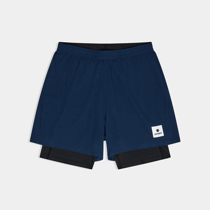 ランニングショーツ SM40002c201 Pace 2-in-1 Shorts 5`` - Blue [メンズ]