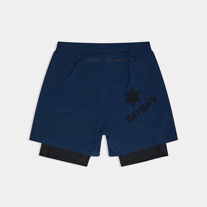 ランニングショーツ SM40002c201 Pace 2-in-1 Shorts 5`` - Blue [メンズ]