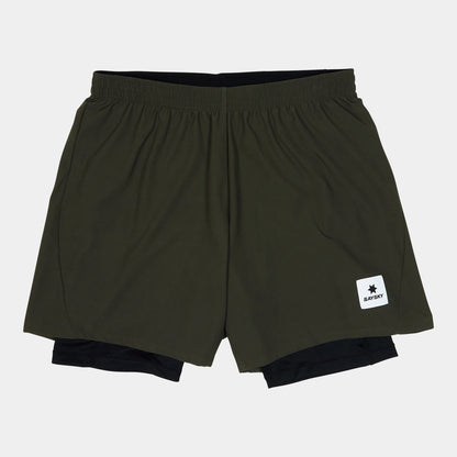 ランニングショーツ SM40002c301 Pace 2-in-1 Shorts 5`` - Green [メンズ]