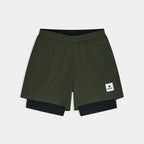 ランニングショーツ SM40002c301 Pace 2-in-1 Shorts 5inch - Green [メンズ]