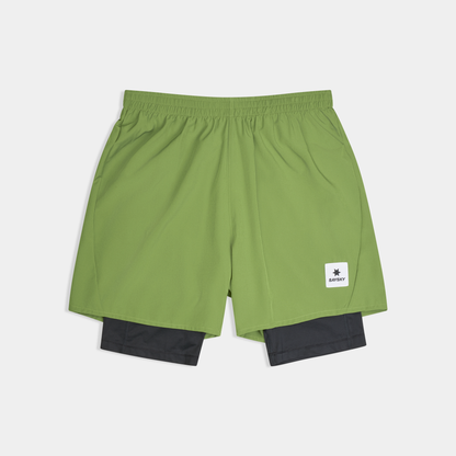 ランニングショーツ SM40002c320 Pace 2-in-1 Shorts 5`` - Green [メンズ]