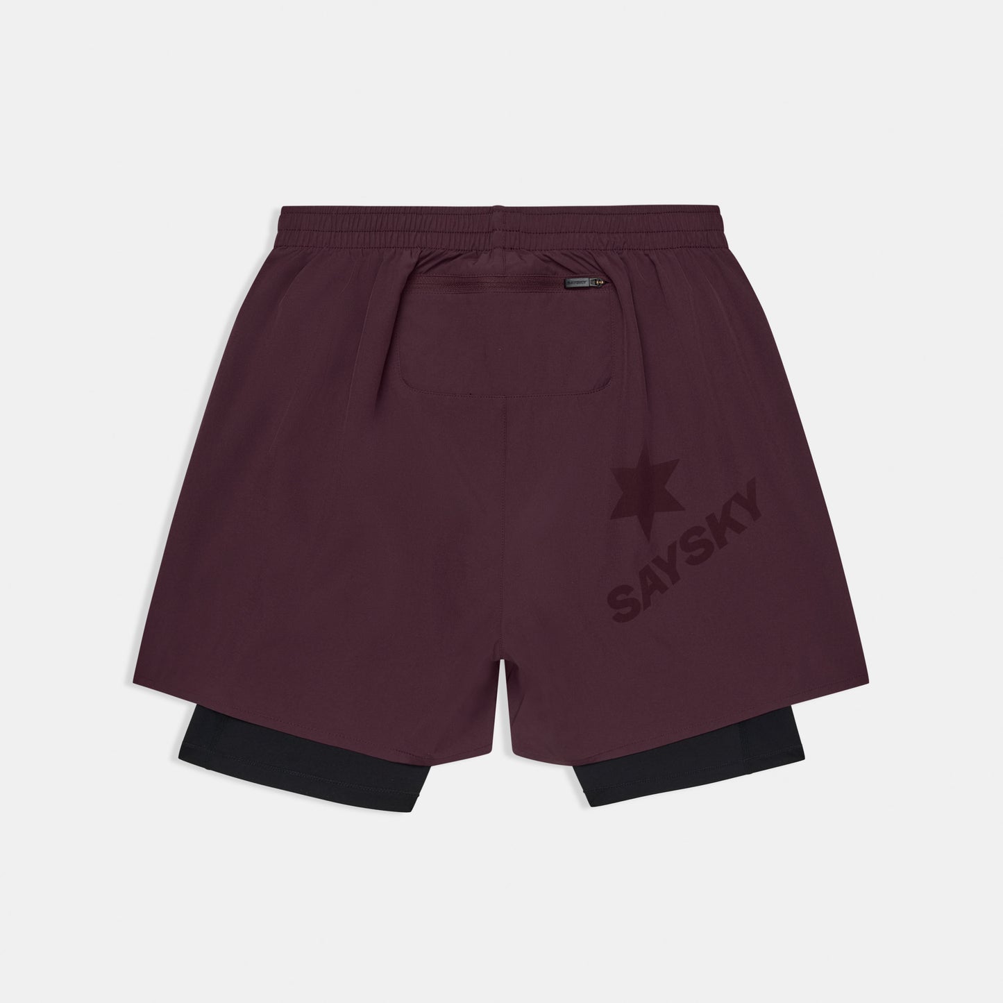 ランニングショーツ SM40002c512 Pace 2-in-1 Shorts 5inch - Burgundy [メンズ]