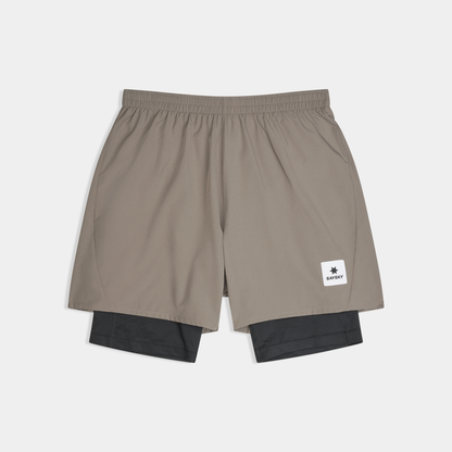 ランニングショーツ SM40002c714 Pace 2-in-1 Shorts 5`` - Taupe [メンズ]