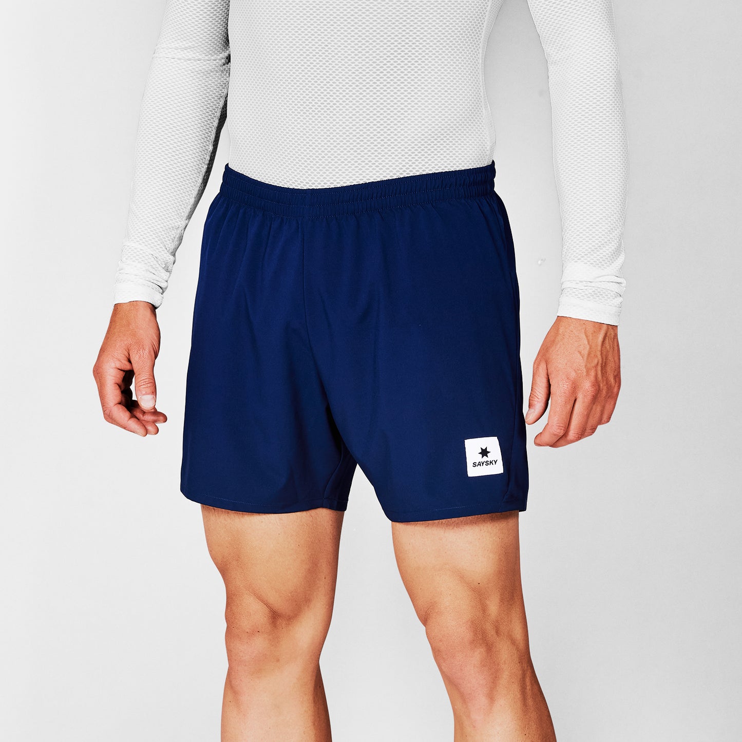ランニングショーツ SM40003c201 Pace Shorts 5`` - Blue [メンズ]