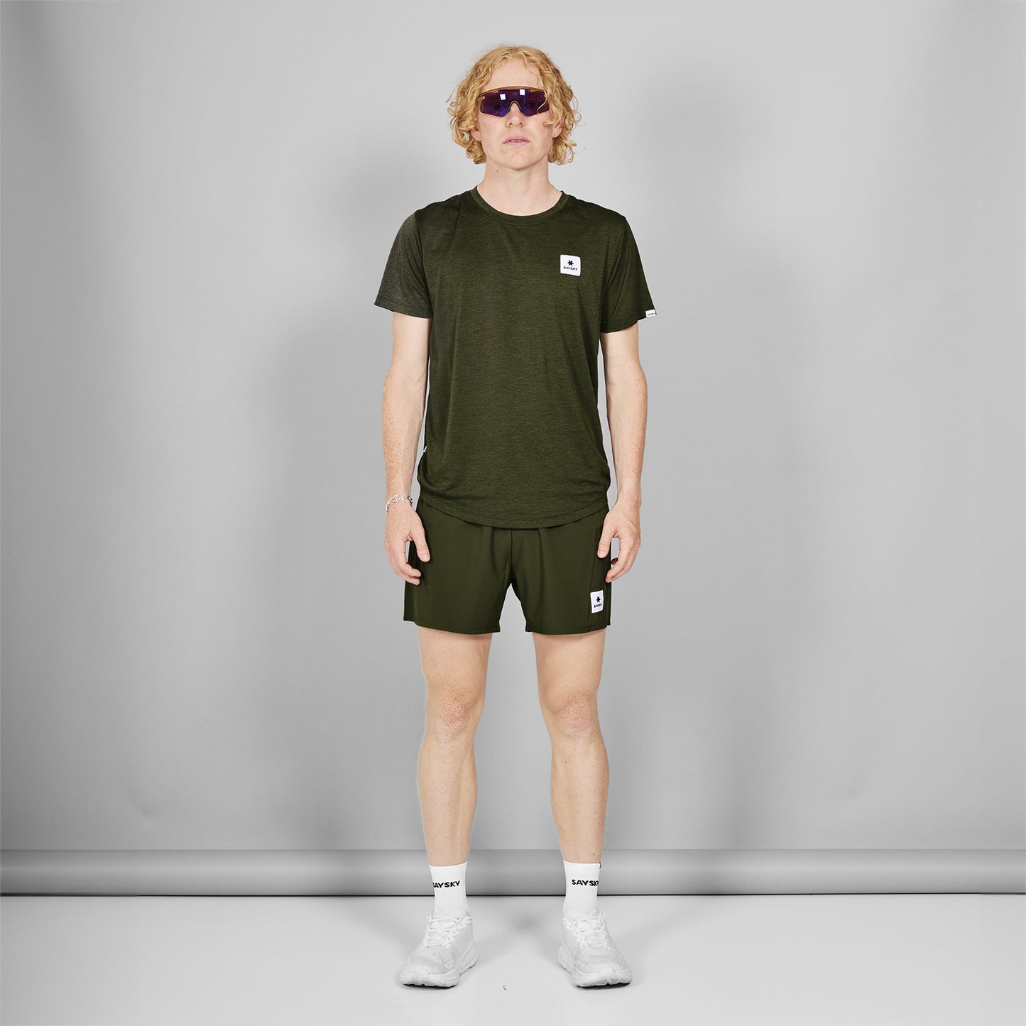ランニングショーツ SM40003c301 Pace Shorts 5`` - Green [メンズ]