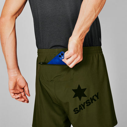 ランニングショーツ SM40003c301 Pace Shorts 5`` - Green [メンズ]