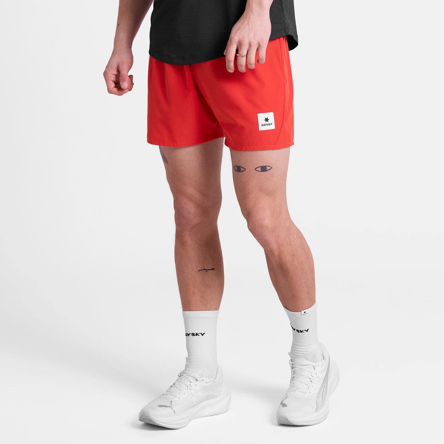 ランニングショーツ SM40003c510 Pace Shorts 5`` - Red [メンズ]