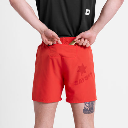 ランニングショーツ SM40003c510 Pace Shorts 5`` - Red [メンズ]