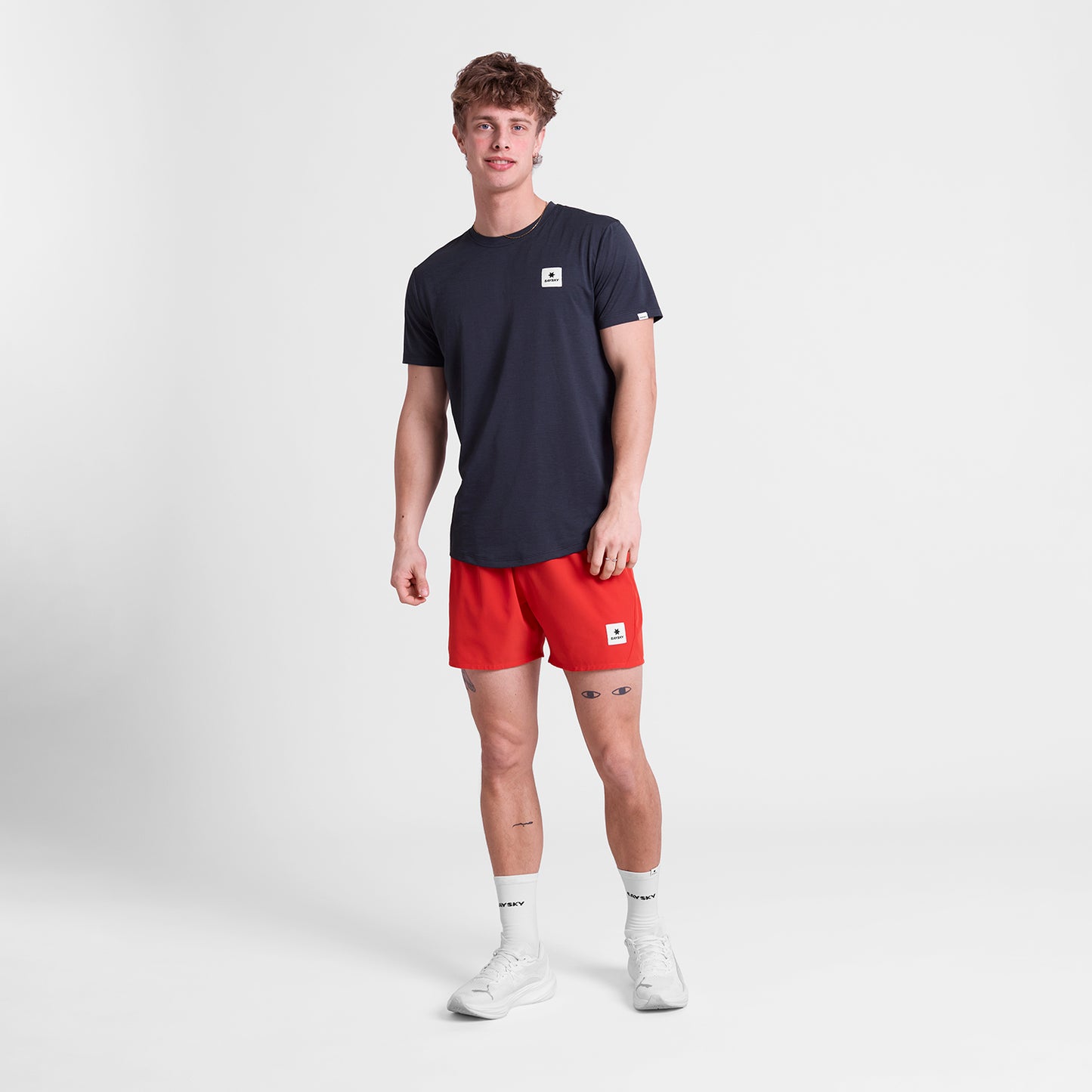 ランニングショーツ SM40003c510 Pace Shorts 5`` - Red [メンズ]