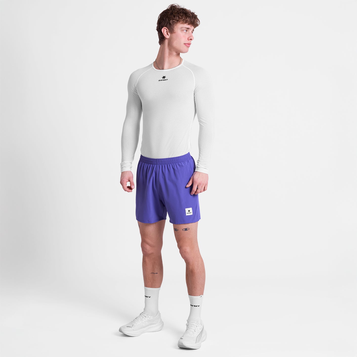 ランニングショーツ SM40003c715 Pace Shorts 5`` - Purple [メンズ]