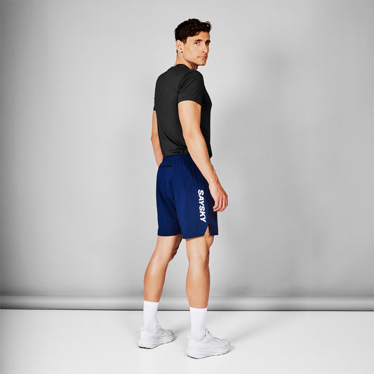 ランニングショーツ SM40004c201 Pace Shorts 6`` - Blue [メンズ]