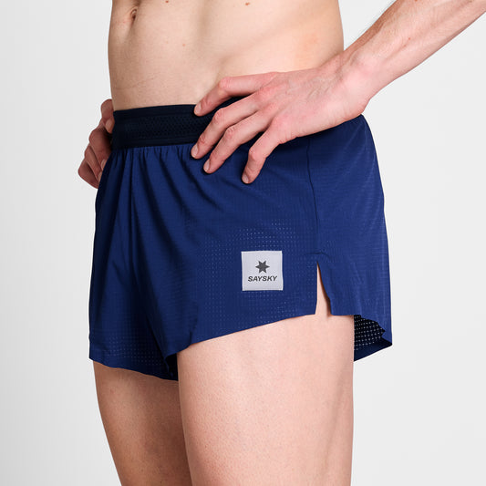 ランニングショーツ SM40008c201 Flow Shorts 2`` - Blue [メンズ]