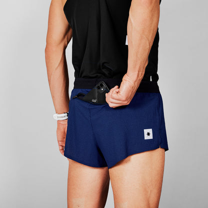 ランニングショーツ SM40008c201 Flow Shorts 2`` - Blue [メンズ]