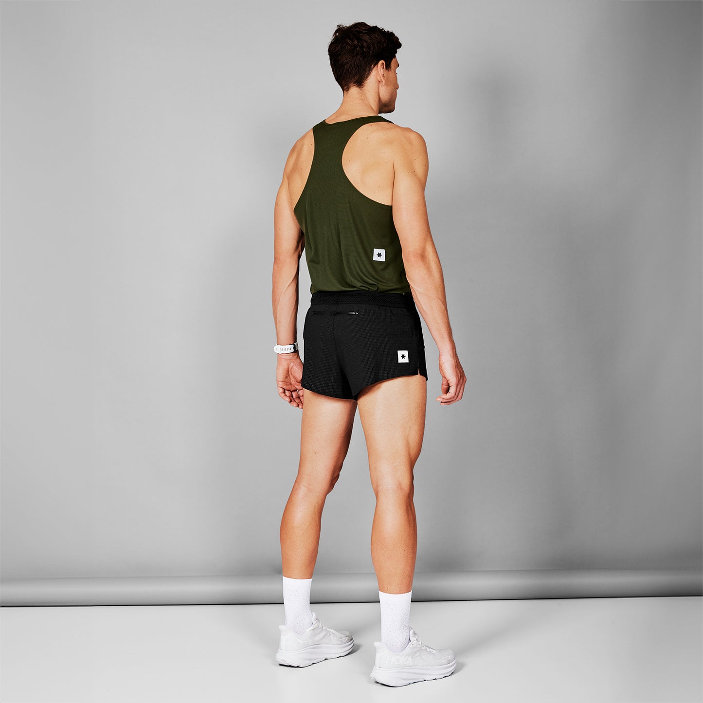 ランニングショーツ SM40008c901 Flow Shorts 2`` - Black [メンズ]