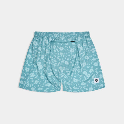ランニングショーツ SM40011c1066 Flower Pace Shorts 5`` - Lightblueflower [メンズ]