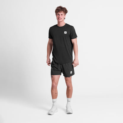 ランニングショーツ SM40014c1062 Zig Zag Pace Shorts 5`` - Blackzigzag [メンズ]