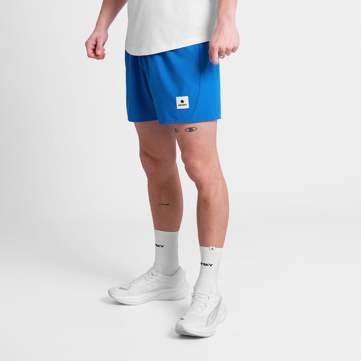 ランニングショーツ SM40014c1063 Zig Zag Pace Shorts 5inch - Bluezigzag [メンズ]