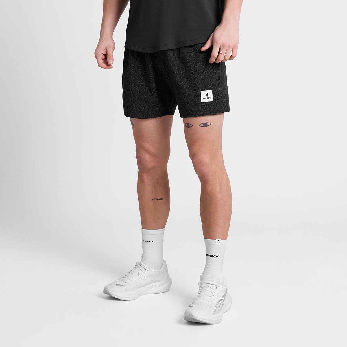 ランニングショーツ SM40015c1072 Universe Pace Shorts 5inch - Blackuniverse [メンズ]