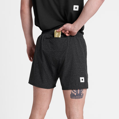 ランニングショーツ SM40015c1072 Universe Pace Shorts 5`` - Blackuniverse [メンズ]