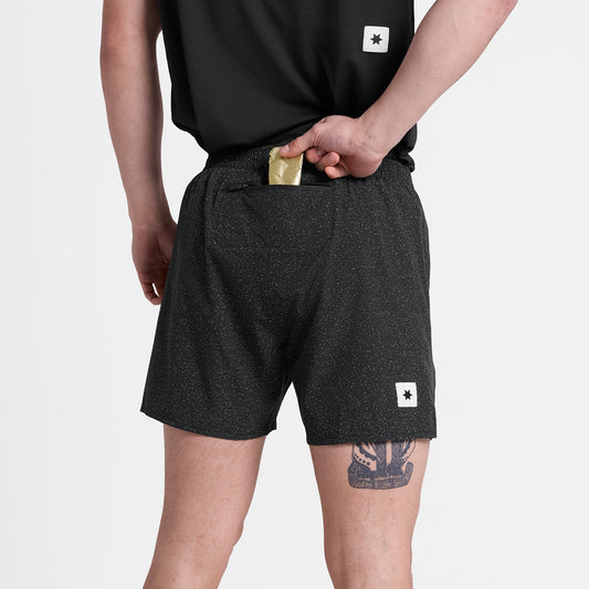 ランニングショーツ SM40015c1072 Universe Pace Shorts 5`` - Blackuniverse [メンズ]