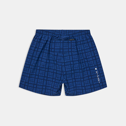 ランニングショーツ SM40017c1077 Checker Pace Shorts 5inch - Blue Checker [メンズ]