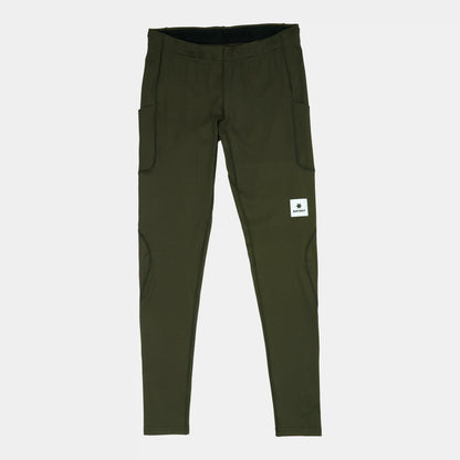 ランニングタイツ SM50005c301 Combat+ Long Tights - Green [メンズ]