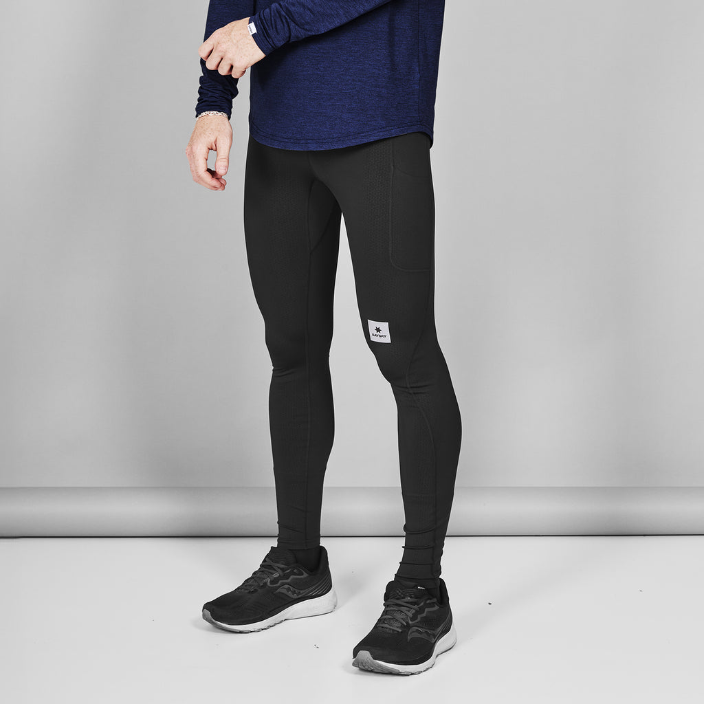 ランニングタイツ SM50005c901 Combat+ Long Tights - Black [メンズ]