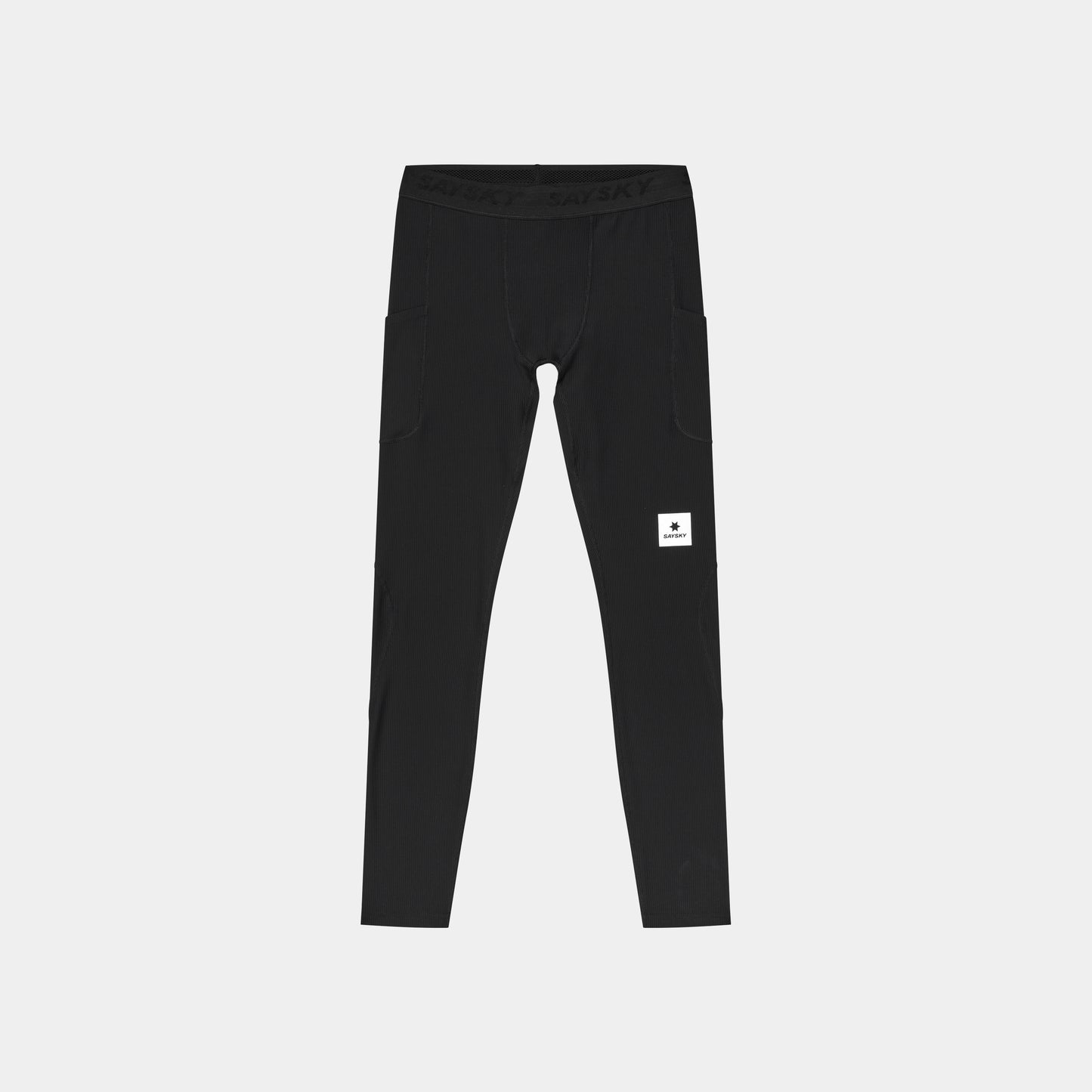 ランニングタイツ SM50007c901 Combat+ Rib Long Tights - Black [メンズ]