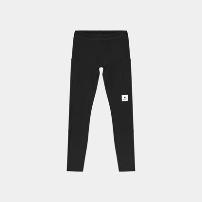 ランニングタイツ SM50007c901 Combat+ Rib Long Tights - Black [メンズ]