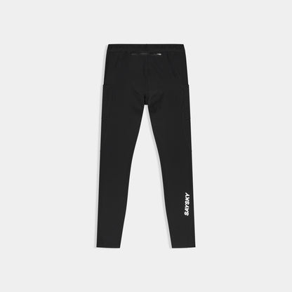 ランニングタイツ SM50007c901 Combat+ Rib Long Tights - Black [メンズ]