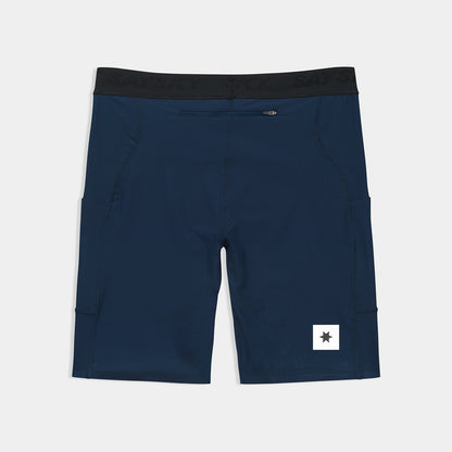 ショートタイツ SM55002c201 Combat+ Rib Short Tights 8inch - Blue [メンズ]