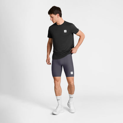 ショートタイツ SM55002c611 Combat+ Rib Short Tights 8inch - Grey [メンズ]
